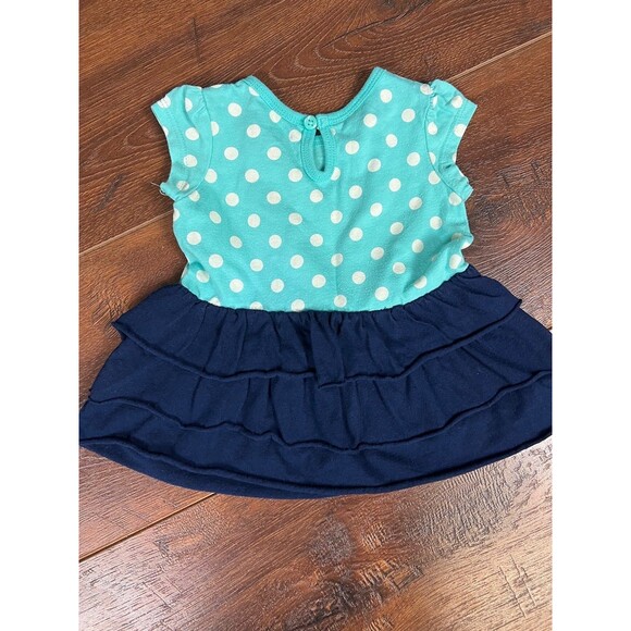 Cherokee Girls Size 3-6 Months Polka Dot Dress with Diaper Cover! - Picture 6 of 6